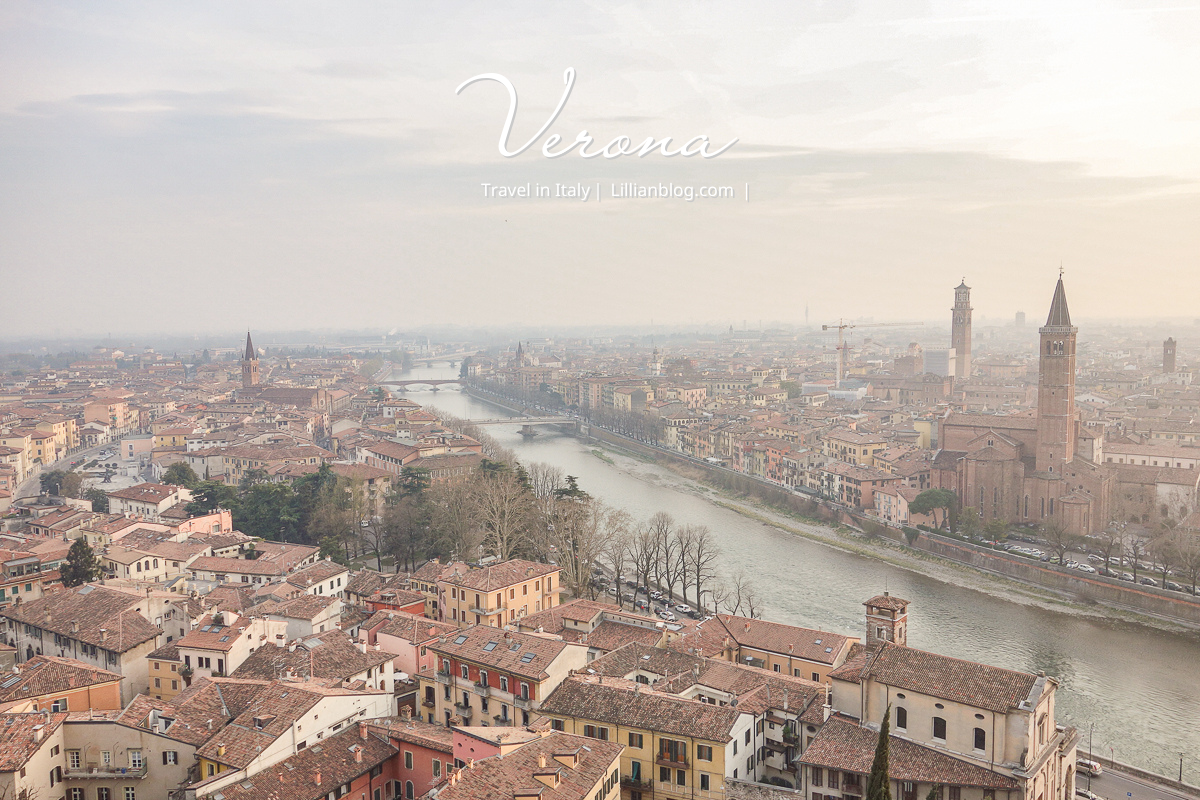 延伸閱讀：【義大利自助旅行】Verona推薦秘境Castel S. Pietro聖彼得堡。欣賞維洛納最美、最令人陶醉的風景