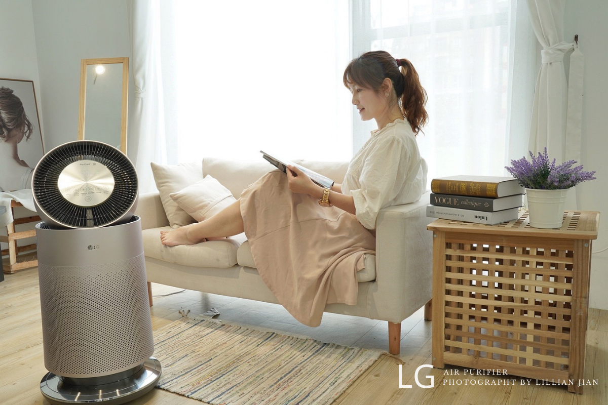 延伸閱讀：【空氣清淨機推薦】LG PuriCare 360°空氣清淨機｜強大安靜的防護給家人健康空氣｜跟過敏、病毒、粉塵說掰掰
