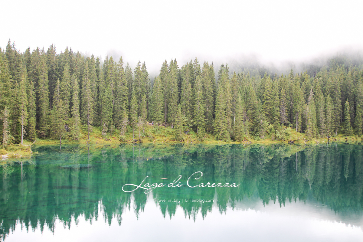 延伸閱讀：【義大利自助旅行】多洛米蒂Dolomiti。Lago di Carezza冰川湖泊｜如同少女瞳孔般清澈美麗的綠色珍珠