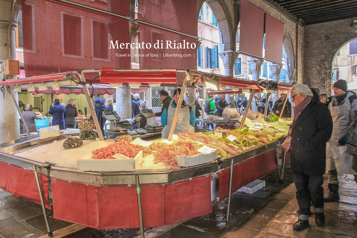 【義大利自助旅行】威尼斯本島景點推薦：雷雅托魚市場 Mercato di Rialto｜擁有千年歷史、威尼斯在地最喜歡的海鮮天堂