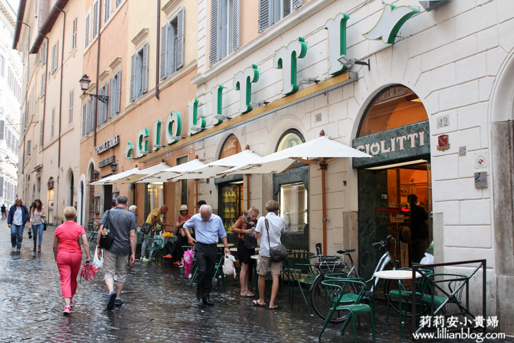羅馬百年冰淇淋店Gelateria Giolitti